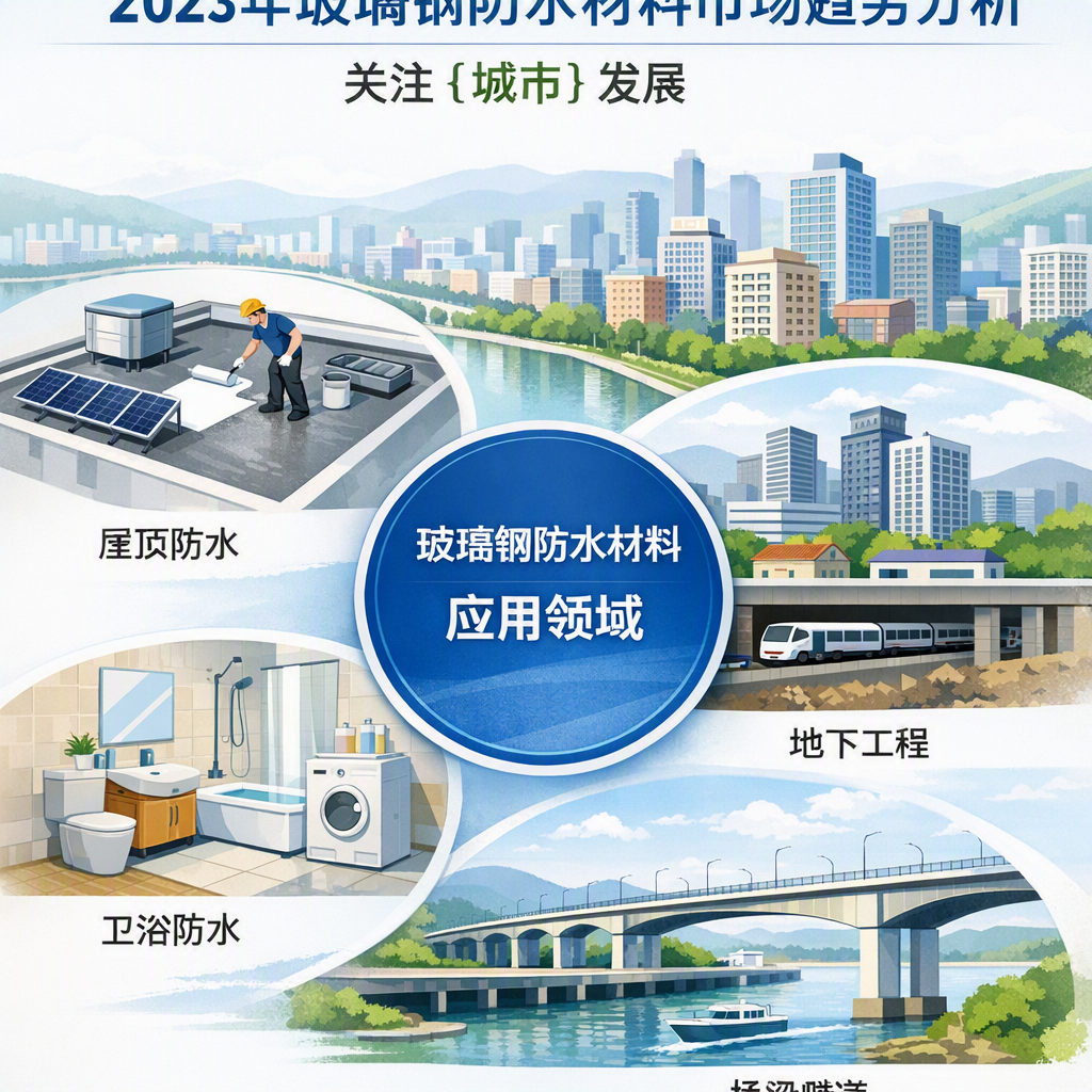 2023年玻璃钢防水材料市场趋势分析,关注 枣庄 发展